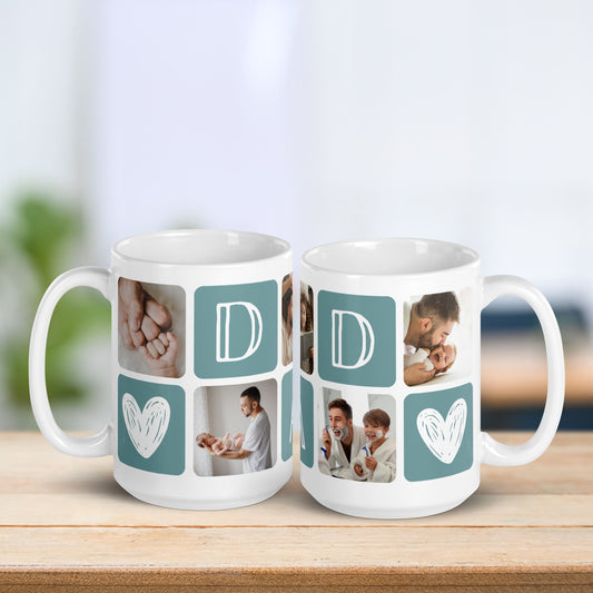 Personalized Photo Mug for Mom Christmas Gift with Kid Photo Keepsake Mommy Birthday Gift from Daughter Mom Coffee Mug - LAUMIANstudio
