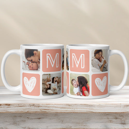 Picture Mug for Dad Gift Christmas Mug with Kid Photo Birthday Gift for Dad Custom Family Mug Papa Mug Photo Keepsake Gift Anniversary - LAUMIANstudio