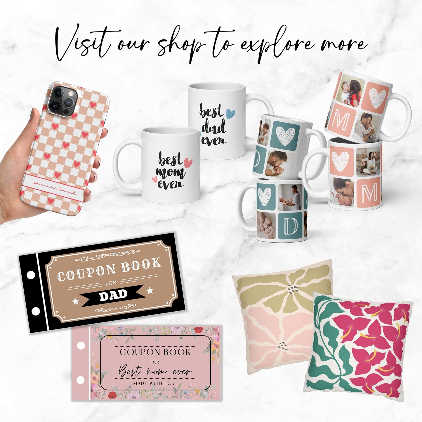 Custom Love Coupon for Man Anniversary Gift for Husband Love Coupon Book for Him Personalizable Gift Hubby Coupon Spouse Romantic Gift Idea - LAUMIANstudio