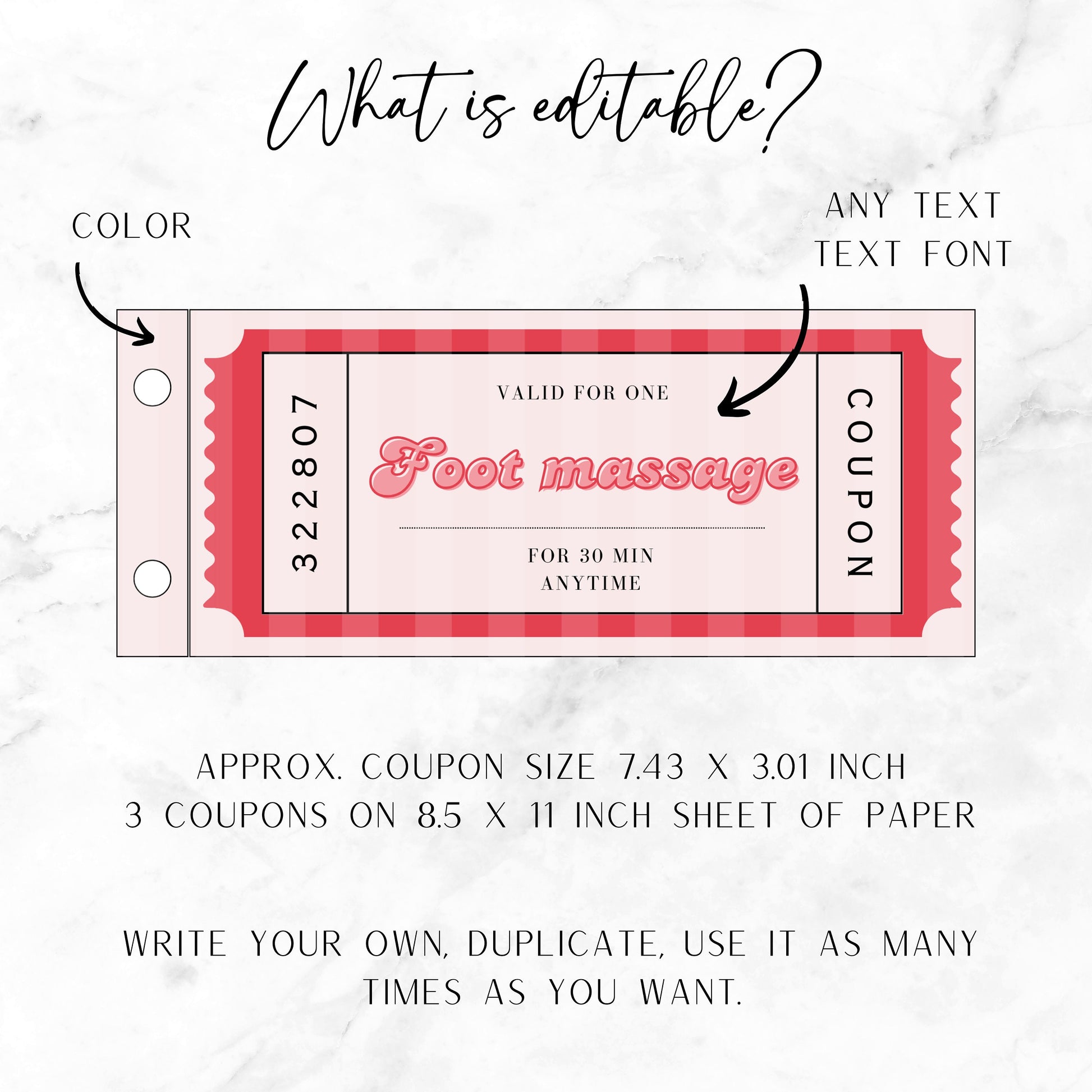 Couple in Love Coupon Book Love Gift for Girlfriend Idea Gift for Wife Wedding Anniversary Last Minute Gift Wedding Coupon Love Voucher Gift - LAUMIANstudio