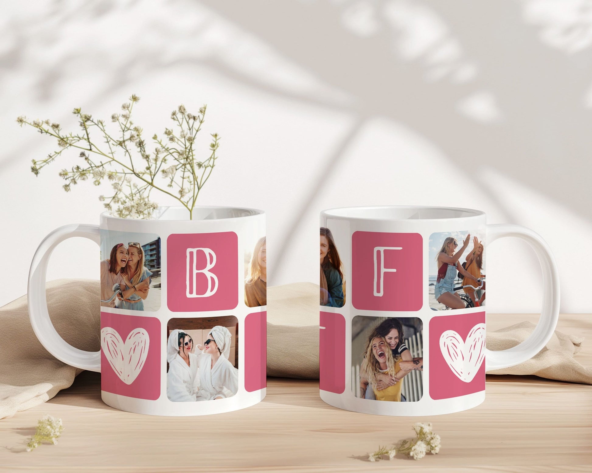Personalized Photo Mug Sister Photo Mug Sis Birthday Gift Idea Sister Keepsake Love You Sis Gift Cute Little Sis Gift Big Sis Picture Mug - LAUMIANstudio