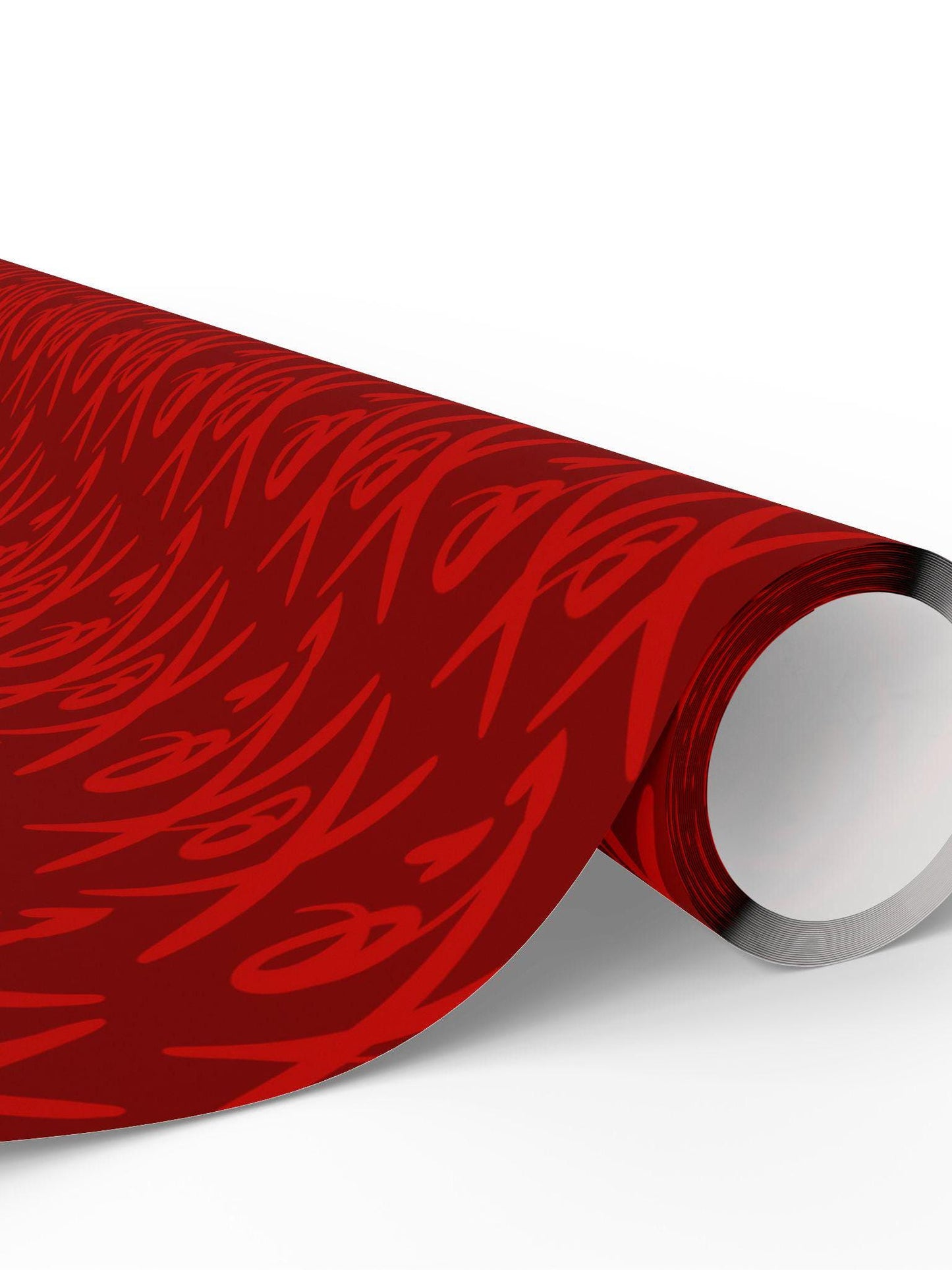 Luxury XOXO Gift Wrap for Him Red Valentine Day Wrapping Paper for Him Gift Wrap XOXO Love Wrapping Paper Red Elegant Gift Wrap Birthday - LAUMIANstudio