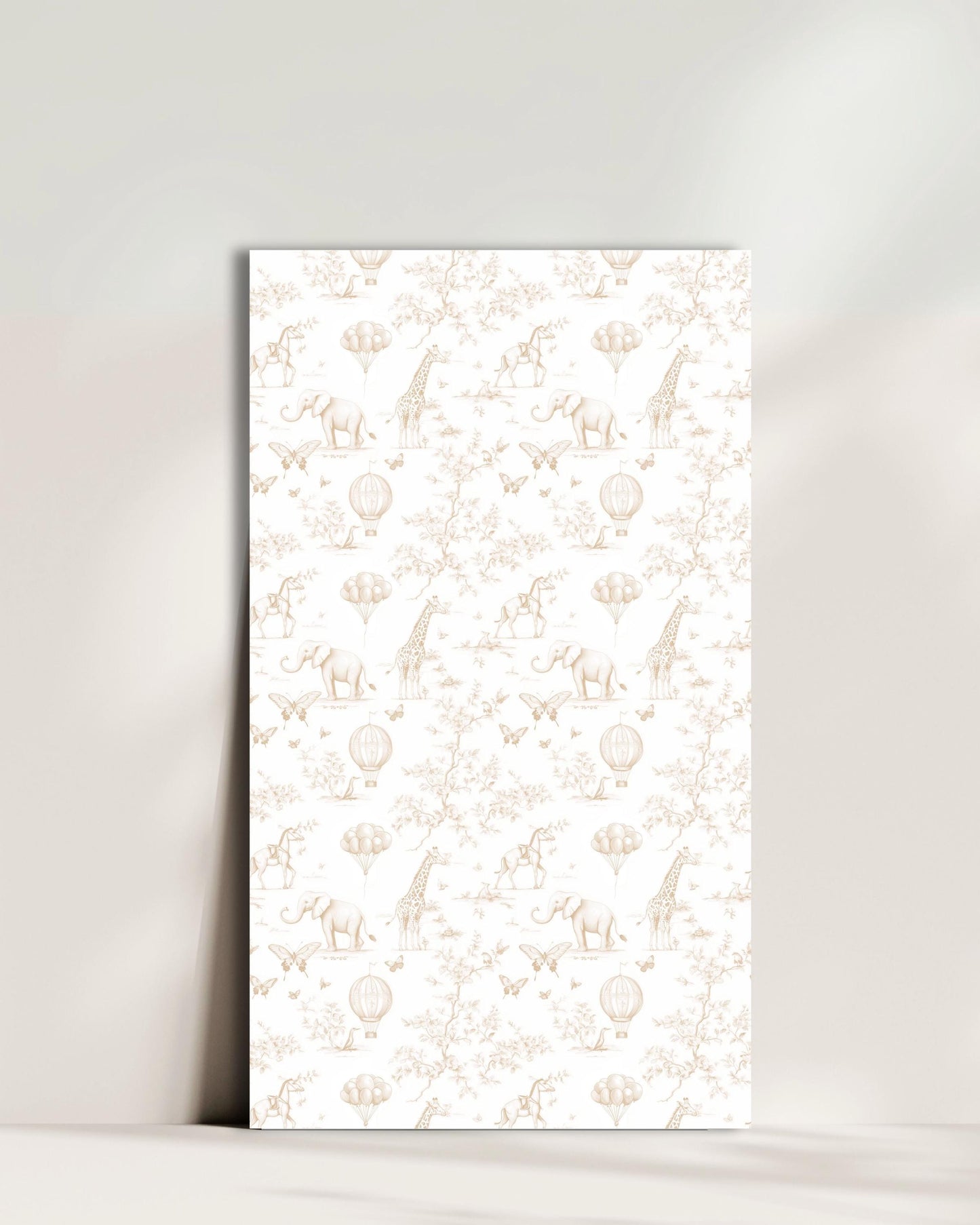 Neutral Baby Shower Backdrop Beige Toile de Jouy Arch Backdrop Gender Reveal Decoration Neutral Backdrop Baby Shower Beige Arch Chinoiserie - LAUMIANstudio