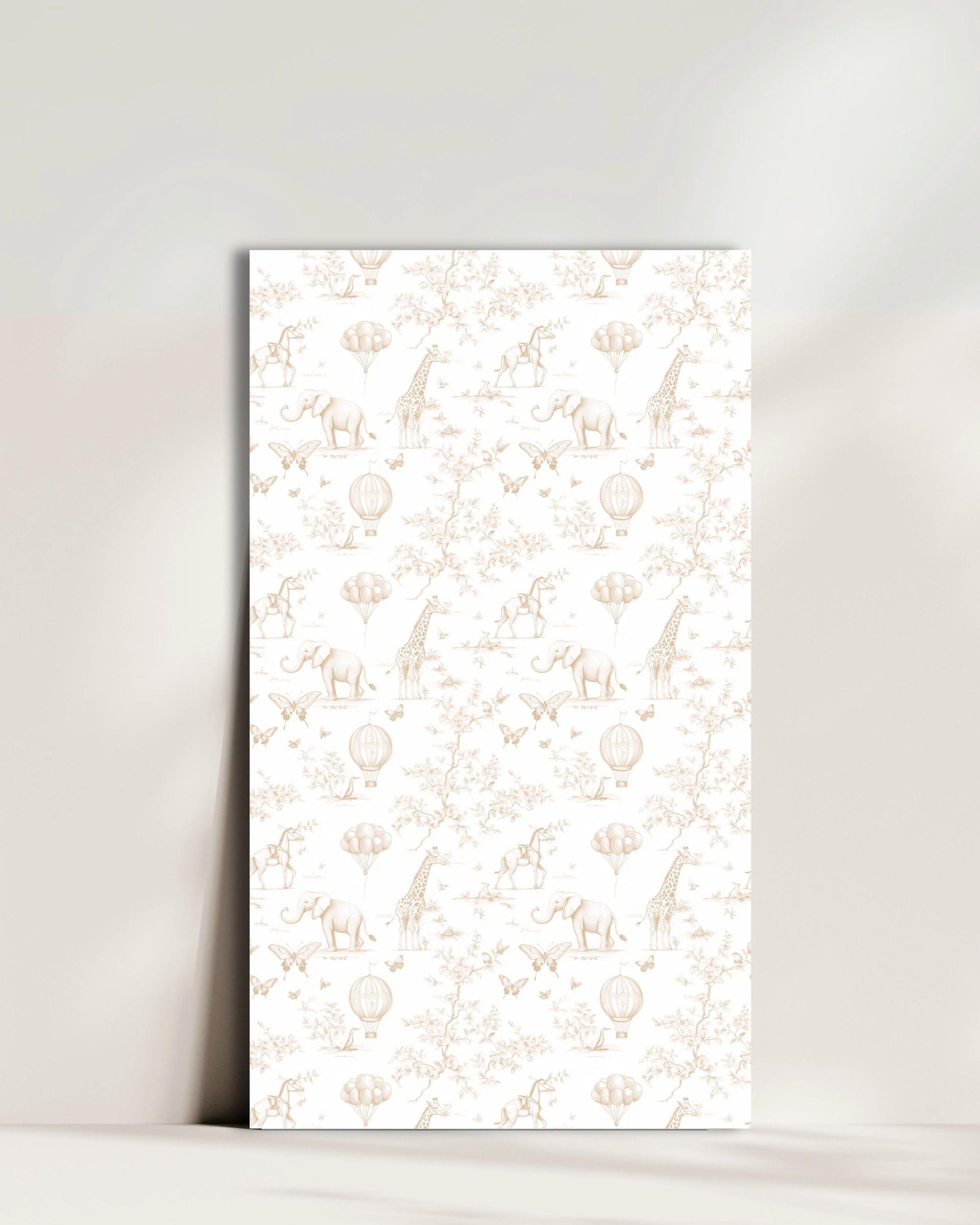 Neutral Baby Shower Backdrop Beige Toile de Jouy Arch Backdrop Gender Reveal Decoration Neutral Backdrop Baby Shower Beige Arch Chinoiserie - LAUMIANstudio