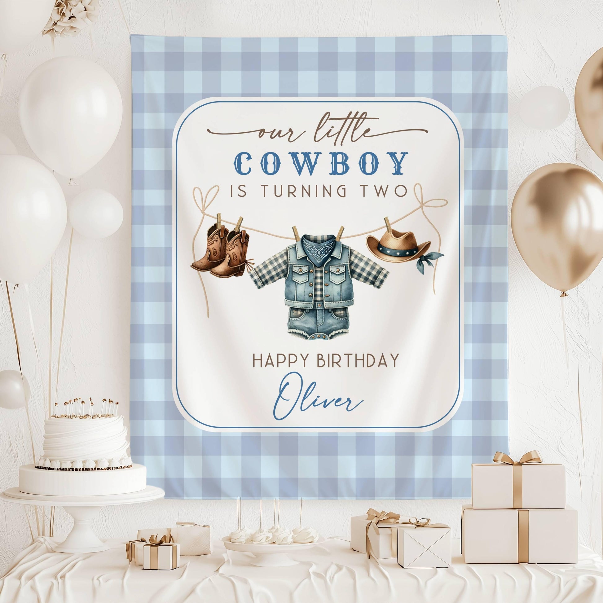 Pink Little Cowgirl Birthday Backdrop Cowgirl 1st Birthday Banner Pink Western Sign First Rodeo Birthday Pink Cowgirl Banner Ranch Birthday - LAUMIANstudio