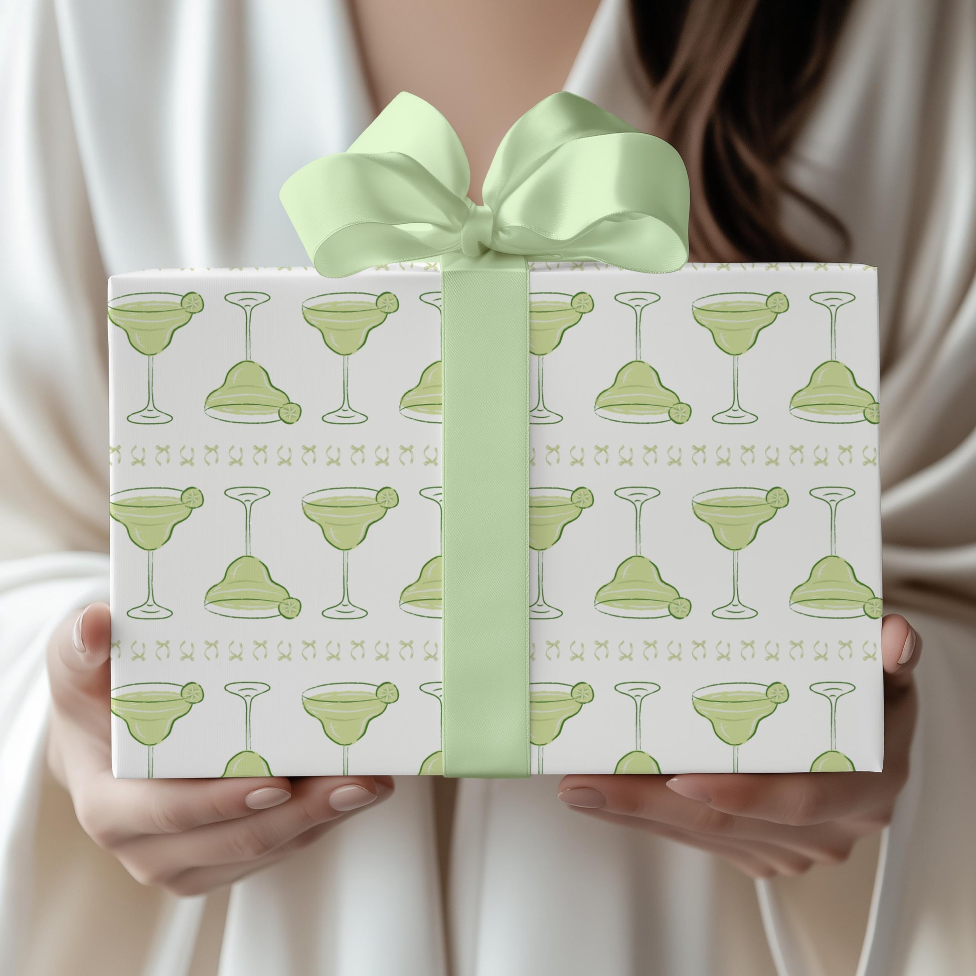 Cocktail Margarita Wrapping Paper Mexican Bachelorette Gift Wrapping Margarita Bridal Shower Wrapping Paper Margarita Birthday Gift Wrap - LAUMIANstudio