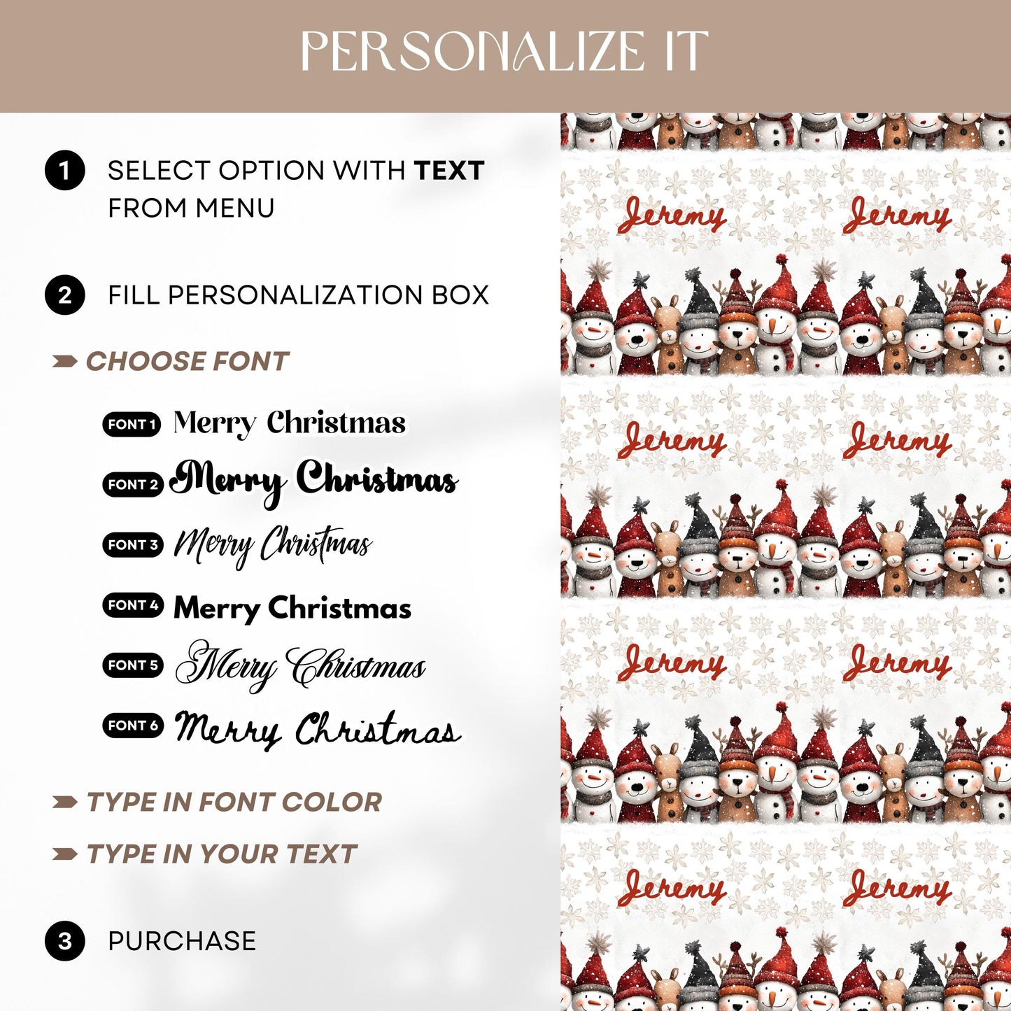Winter Wonderland Wrapping Paper Vintage Snowman Gift Wrap Christmas Children Present Wrapping Grandson First Christmas Wrapping Paper - LAUMIANstudio